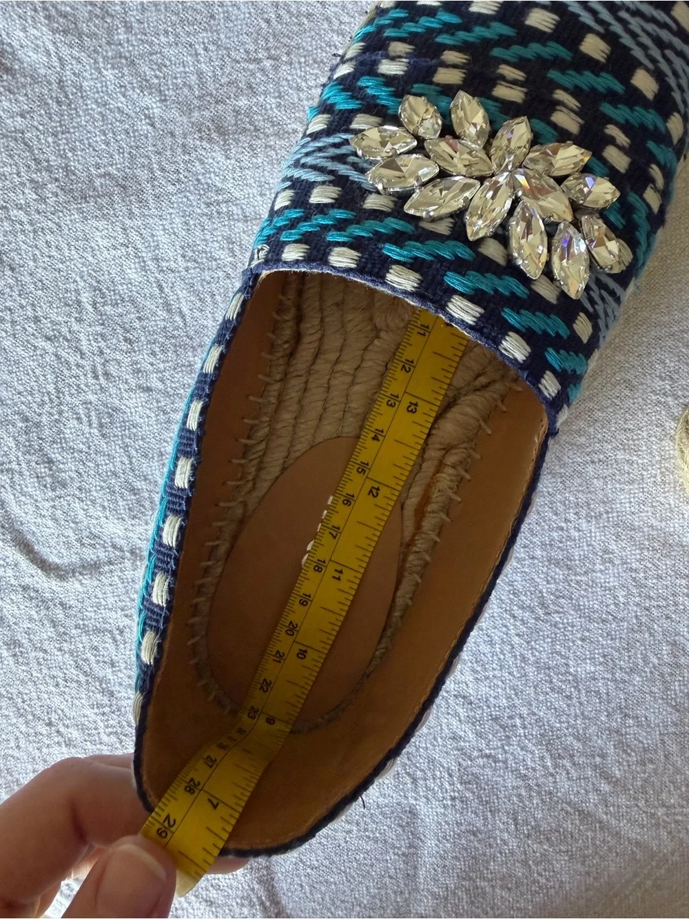 Miu Miu Bijou Canvas Espadrilles, size 36 (6)